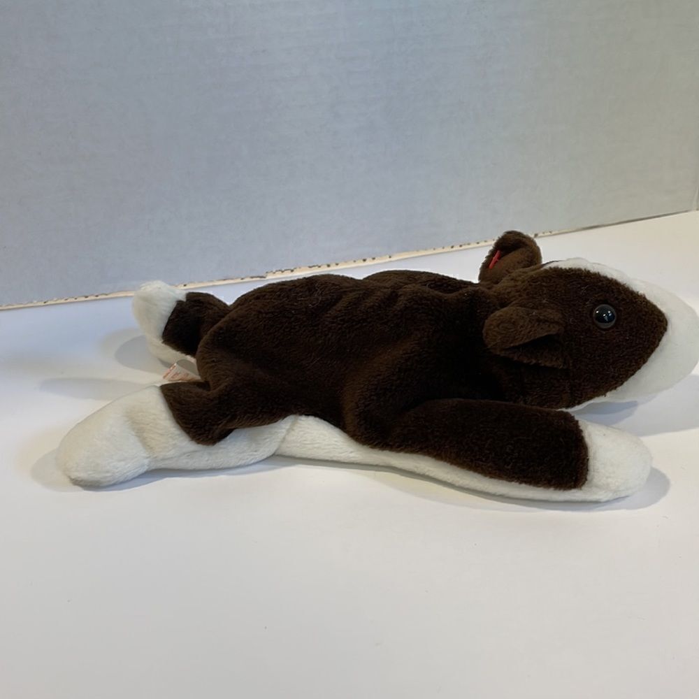 Vintage Bruno the Dog 1997 Ty Beanie Baby MINT Condition w all tags PVC Pellets - Picture 5 of 8
